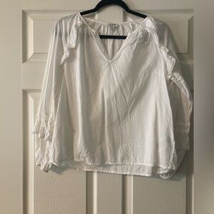 J Cree White Women's Top
